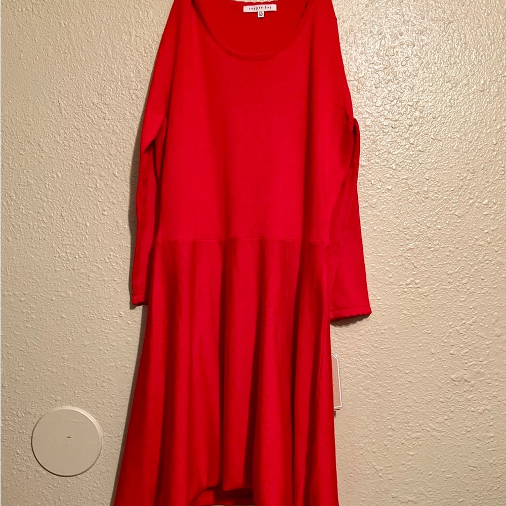 Bundle Copper Key Dresses Nwt Copper Key Green and Orange Knit Dresses XL